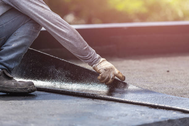 Professional Basement Waterproofing technician working in Erlanger, KY